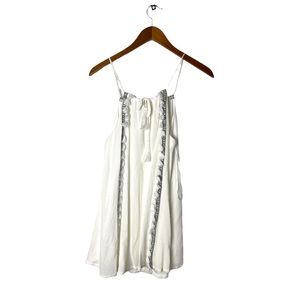 Ecru Lab Boho Halter Dress M